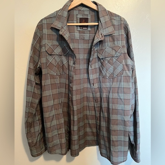 prAna Terrain Shirt, Long Sleeve Button Up - Picture 2 of 13